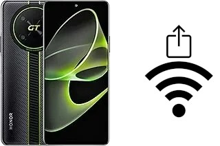 Generar QR con la clave Wifi en un Honor X40 GT