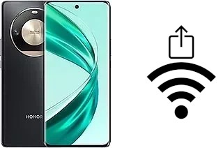 Generar QR con la clave Wifi en un Honor X50 Pro
