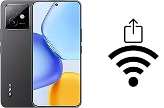 Generar QR con la clave Wifi en un Honor X60 GT