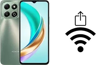 Generar QR con la clave Wifi en un Honor X6b