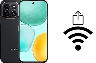Generar QR con la clave Wifi en un Honor Honor X6c