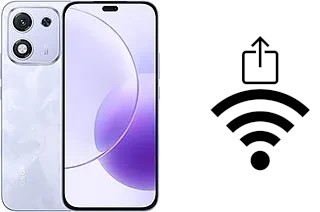 Generar QR con la clave Wifi en un Honor X70i