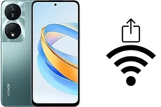Generar QR con la clave Wifi en un Honor X7b 5G (50 MP)