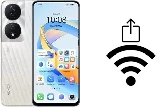 Generar QR con la clave Wifi en un Honor X7b 5G