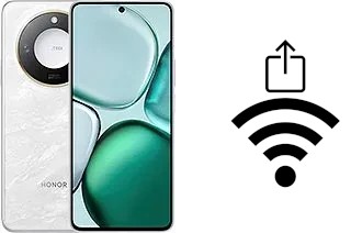 Generar QR con la clave Wifi en un Honor X9c Smart