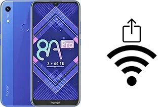 Generar QR con la clave Wifi en un Honor 8A Pro