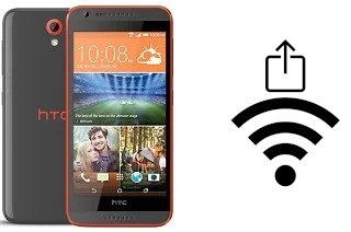 Generar QR con la clave Wifi en un HTC Desire 620G