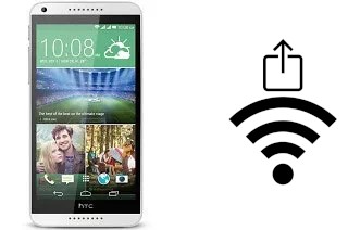 Generar QR con la clave Wifi en un HTC Desire 816 dual sim