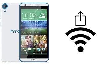 Generar QR con la clave Wifi en un HTC Desire 820 dual sim