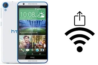 Generar QR con la clave Wifi en un HTC Desire 820q dual sim