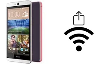 Generar QR con la clave Wifi en un HTC Desire 826 dual sim