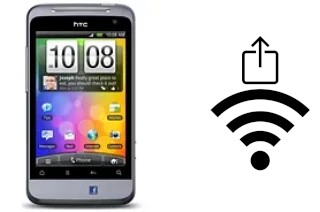 Generar QR con la clave Wifi en un HTC Salsa