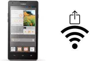 Generar QR con la clave Wifi en un Huawei Ascend G700