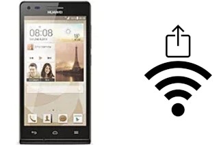 Generar QR con la clave Wifi en un Huawei Ascend P7 mini