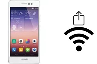 Generar QR con la clave Wifi en un Huawei Ascend P7