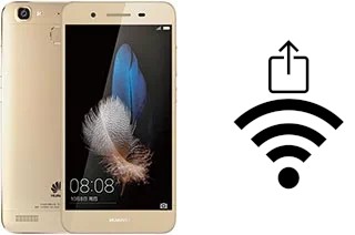 Generar QR con la clave Wifi en un Huawei Enjoy 5s