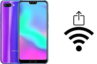 Generar QR con la clave Wifi en un Huawei Honor 10