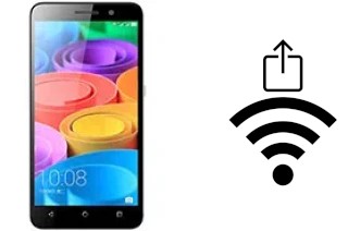 Generar QR con la clave Wifi en un Huawei Honor 4X