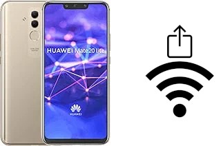 Generar QR con la clave Wifi en un Huawei Mate 20 lite