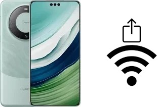 Generar QR con la clave Wifi en un Huawei Mate 60 Pro