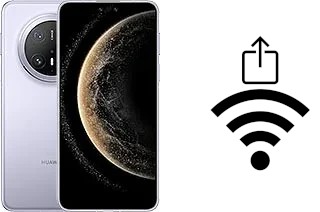 Generar QR con la clave Wifi en un Huawei Mate 70 Pro