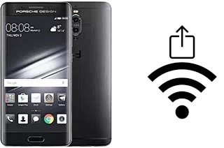 Generar QR con la clave Wifi en un Huawei Mate 9 Porsche Design