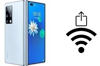 Generar QR con la clave Wifi en un Huawei Mate X2