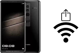 Generar QR con la clave Wifi en un Huawei Mate 10 Porsche Design