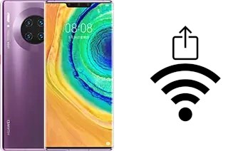 Generar QR con la clave Wifi en un Huawei Mate 30 Pro