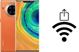 Generar QR con la clave Wifi en un Huawei Mate 30E Pro 5G