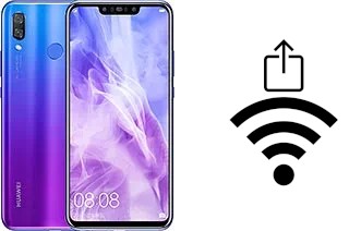 Generar QR con la clave Wifi en un Huawei nova 3