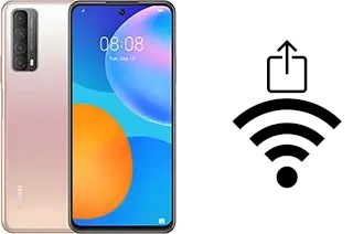 Generar QR con la clave Wifi en un Huawei P smart 2021