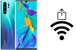 Generar QR con la clave Wifi en un Huawei P30 Pro