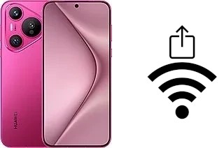Generar QR con la clave Wifi en un Huawei Pura 70