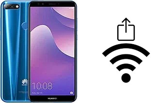 Generar QR con la clave Wifi en un Huawei Y7 Prime (2018)