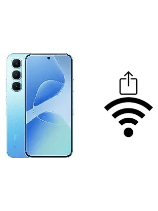 Generar QR con la clave Wifi en un Infinix Hot 60 Pro