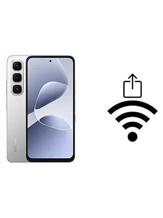 Generar QR con la clave Wifi en un Infinix Hot 60i