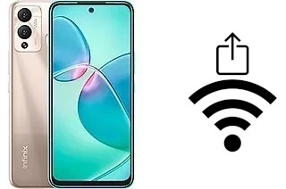 Generar QR con la clave Wifi en un Infinix Hot 12 Play NFC