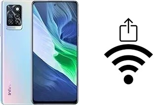 Generar QR con la clave Wifi en un Infinix Note 10 Pro NFC