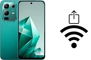 Generar QR con la clave Wifi en un Infinix Note 50x