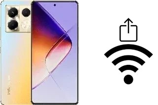 Generar QR con la clave Wifi en un Infinix Note 40 5G