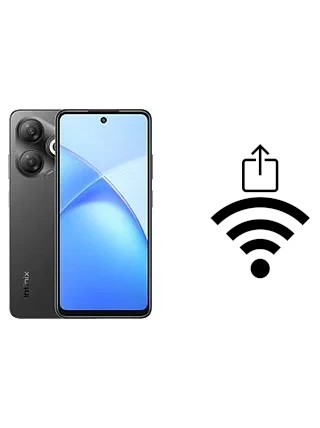 Generar QR con la clave Wifi en un Infinix Smart 10 HD