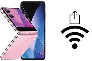 Generar QR con la clave Wifi en un Infinix Infinix Zero Flip