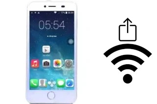 Generar QR con la clave Wifi en un Inovo I-401 Plus