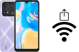 Generar QR con la clave Wifi en un itel A04