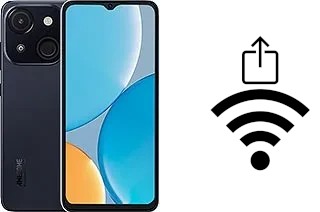 Generar QR con la clave Wifi en un itel A50C