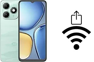 Generar QR con la clave Wifi en un itel A90