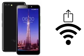 Generar QR con la clave Wifi en un itel P13 Plus
