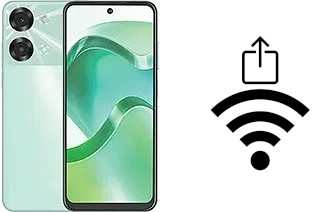 Generar QR con la clave Wifi en un itel itel P40+