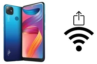 Generar QR con la clave Wifi en un itel Vision 1 Plus